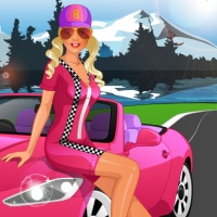Barbie Goes Racing