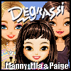 Degrassi Style Dressup - Manny, Mia &amp; Paige